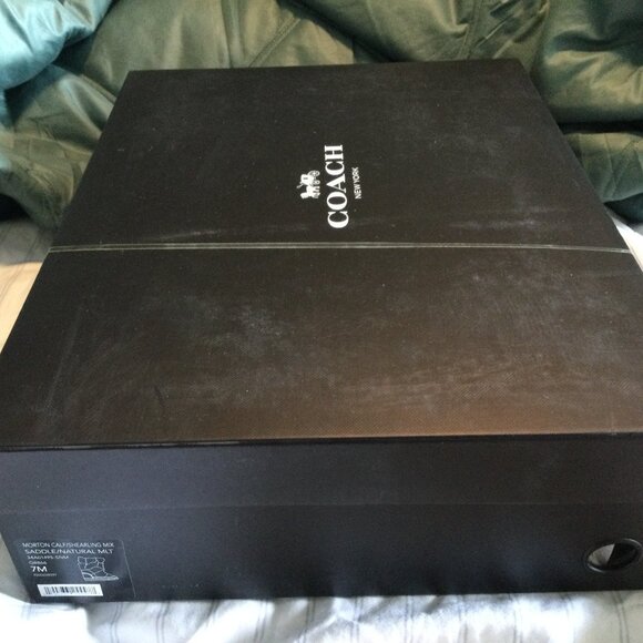 NEW! COACH Morton Boots, Calf/Shearling Mix, Size 7M! - Picture 3 of 6